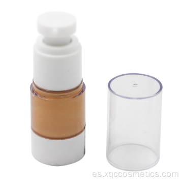 Base de maquillaje líquida impermeable orgánica no comedogénica spf 15